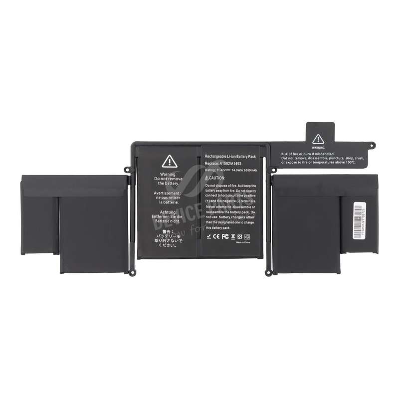 A1493/A1582 Battery + Battery Adhesive for Macbook Retina Pro 13.3" A1502 2013-2015 OEM without Logo