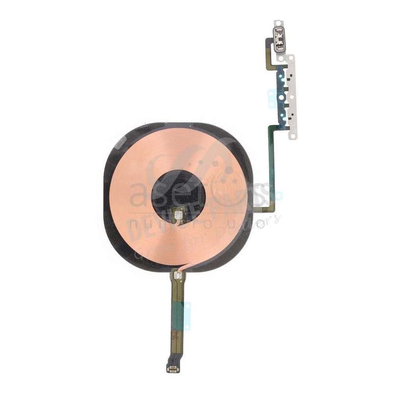 Wireless Charger Chip with Volume Button Flex Cable for iPhone 11 Pro Max Ori