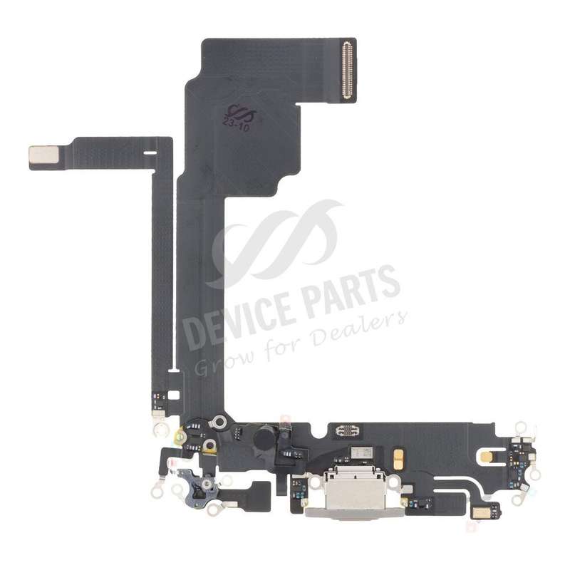 Charging Port Flex Cable for iPhone 15 Pro Max Natural Titanium Ori