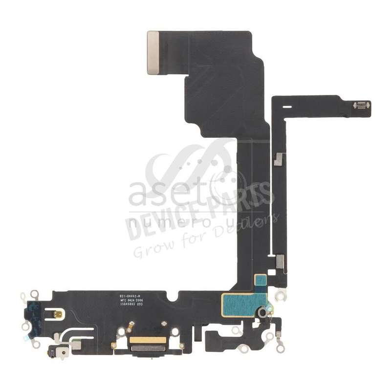 Charging Port Flex Cable for iPhone 15 Pro Max Black Titanium Ori