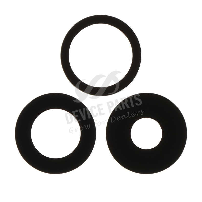 Back Camera Lens for iPhone 15 Pro Black HQ 3pcs in one set