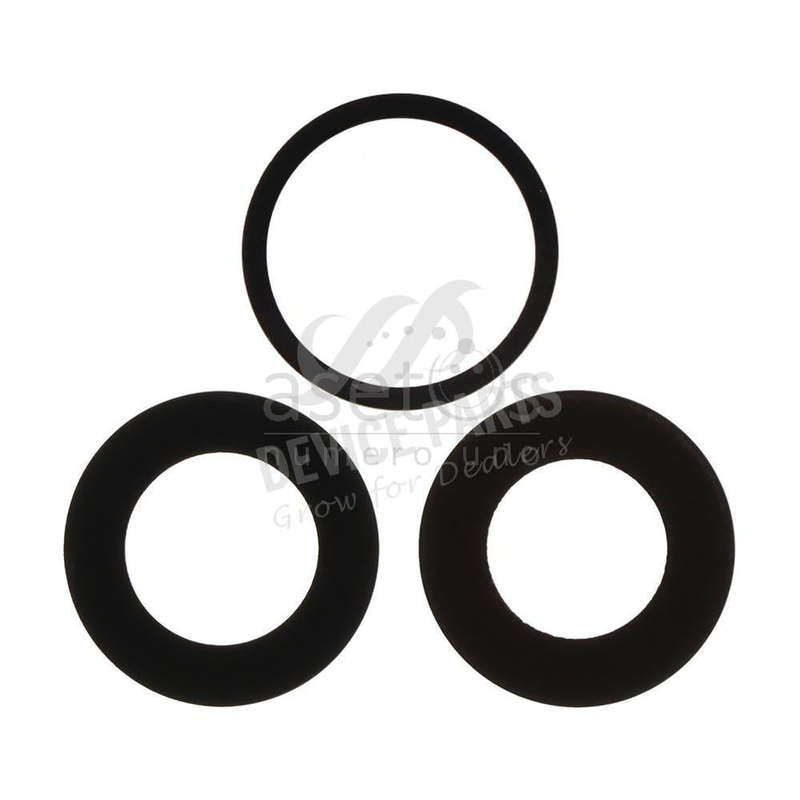 Back Camera Lens for iPhone 15 Pro Max Black HQ 3pcs in one set