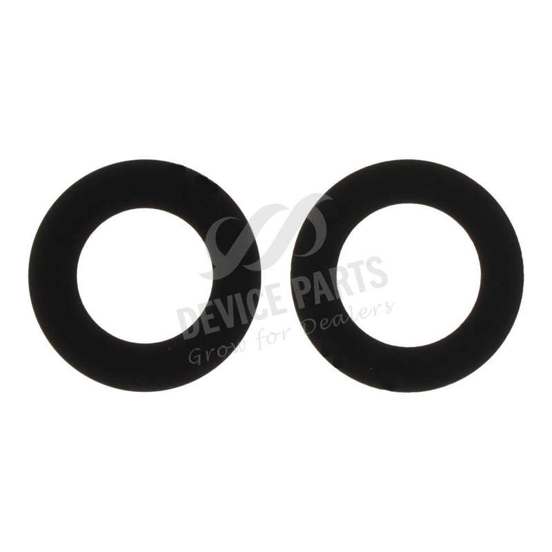 Back Camera Lens for iPhone 15/15 Plus Black HQ 2pcs in one set