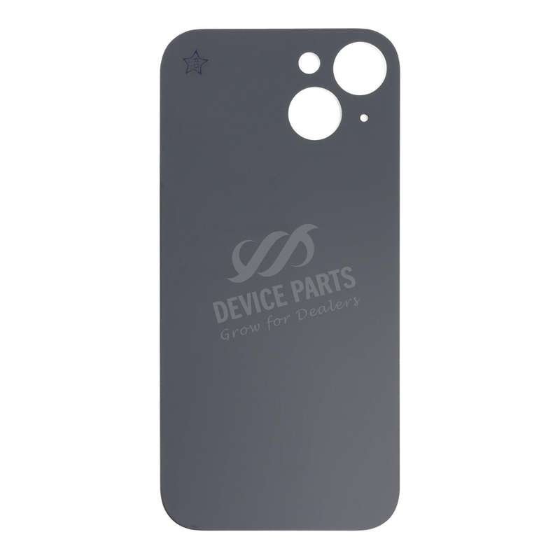 Battery Door with Adhesive for iPhone 15 Large Hole Black OEM