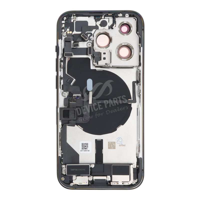 Battery Door Assembly for iPhone 14 Pro A2890/A2889/A2892/A2891 European Version Black OEM