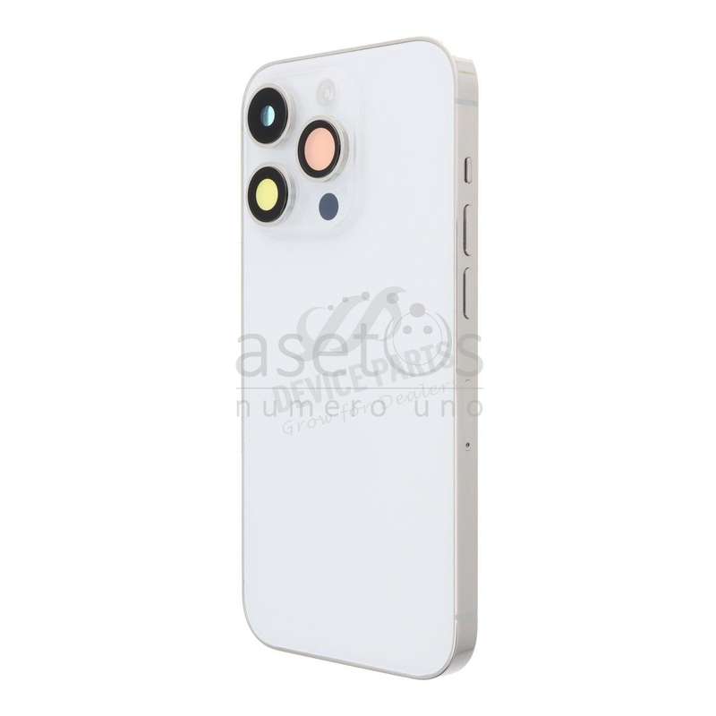Battery Door Assembly for iPhone 14 Pro A2890/A2889/A2892/A2891 European Version Silver OEM
