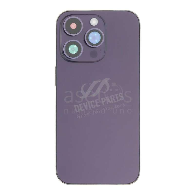 Battery Door Assembly for iPhone 14 Pro A2890/A2889/A2892/A2891 European Version Purple OEM