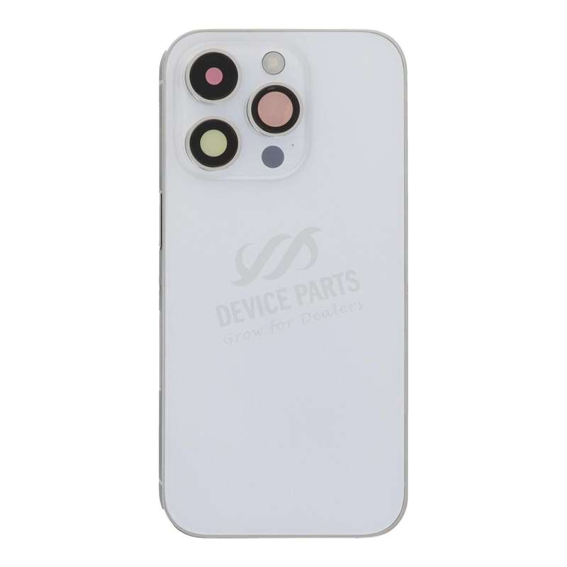 Battery Door Assembly for iPhone 14 Pro A2650 USA Version Silver OEM