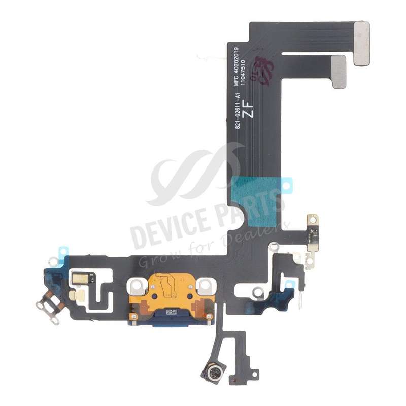 Charging Port Flex Cable for iPhone 12 Mini Blue HQ