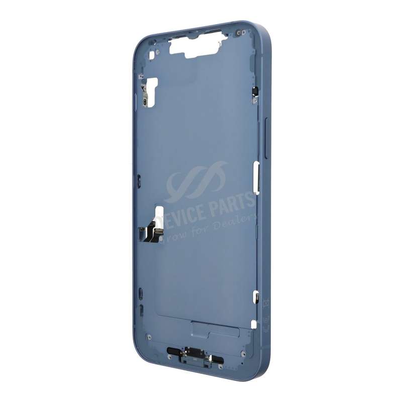 Middle Frame Assembly for iPhone 14 Plus A2886/A2885/A2888/A2887 European Version Blue OEM