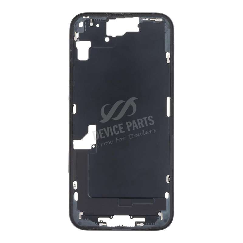 Middle Frame with Side Buttons + SIM Card Tray for iPhone 15 Plus A3093/A3094 European Version Bl...