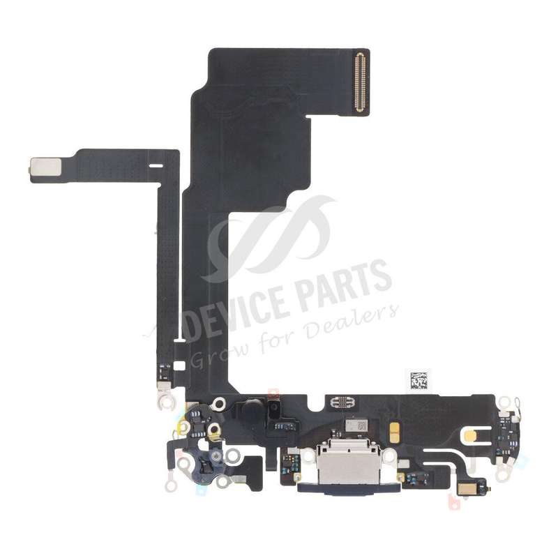 Charging Port Flex Cable for iPhone 15 Pro Blue Titanium Ori