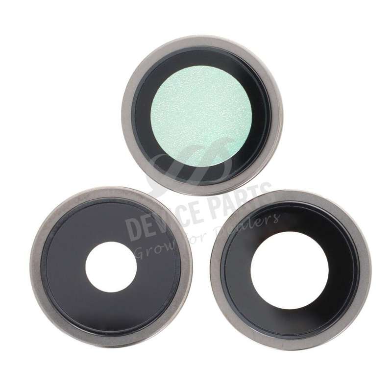 Back Camera Lens and Bezel for iPhone 15 Pro Natural Titanium Ori 3pcs in one set