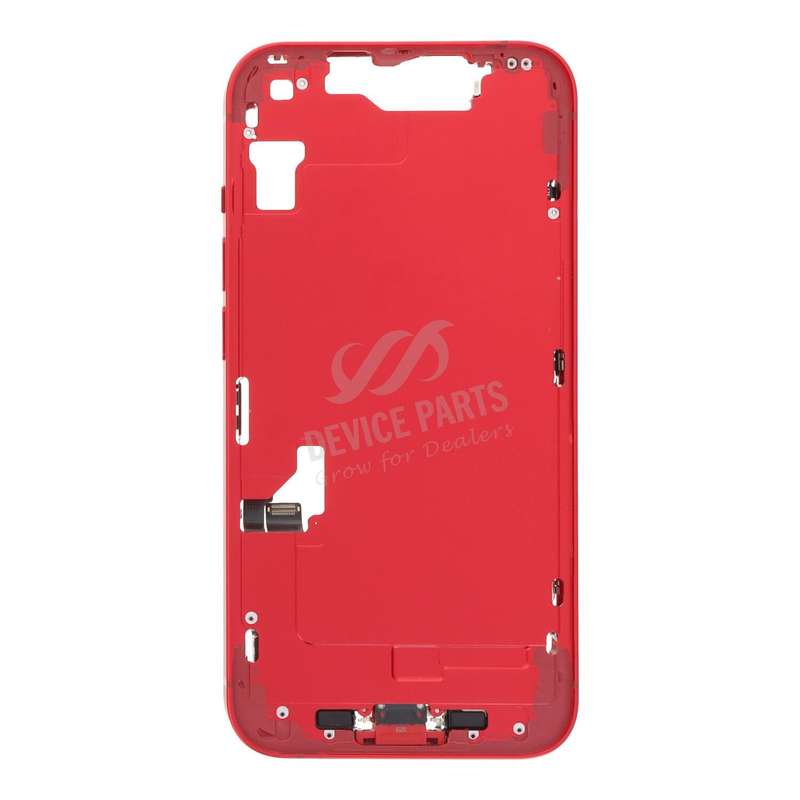 Middle Frame Assembly for iPhone 14 A2649 USA Version Red OEM