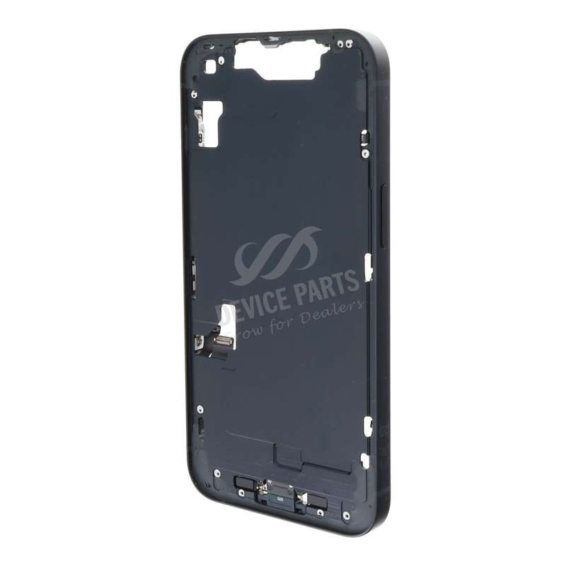Middle Frame Assembly for iPhone 14 A2882/A2881/A2884/A2883 European Version Midnight Black OEM