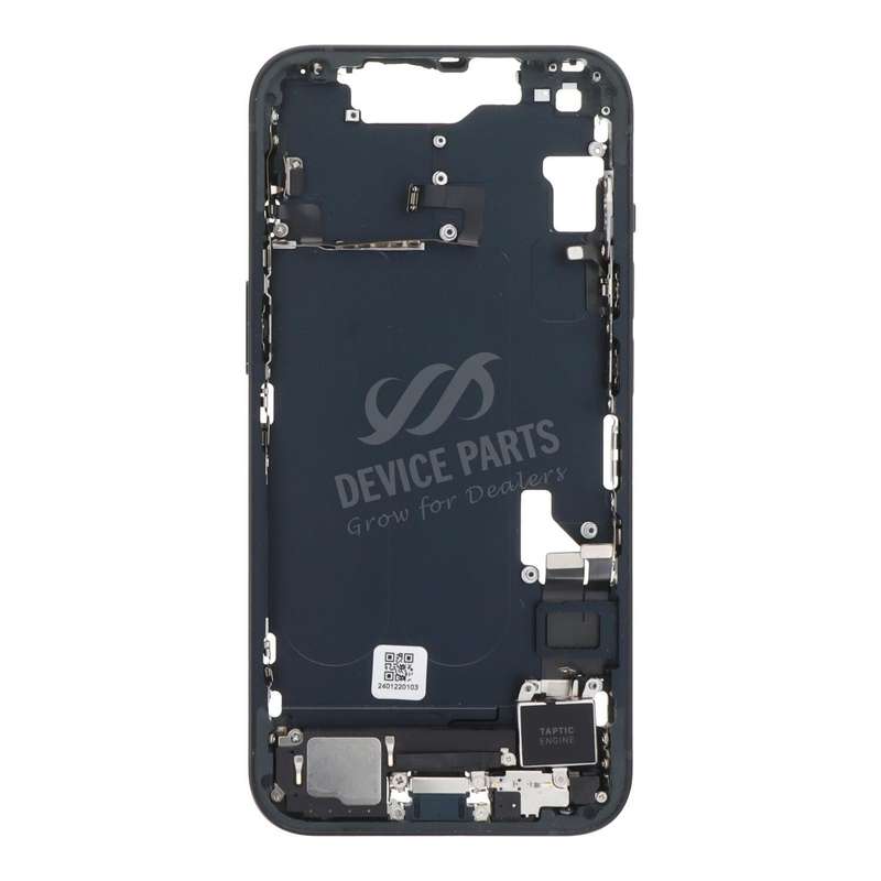 Middle Frame Assembly for iPhone 14 A2882/A2881/A2884/A2883 European Version Midnight Black OEM