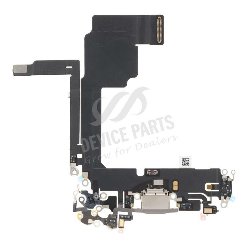 Charging Port Flex Cable for iPhone 15 Pro Natural Titanium Ori