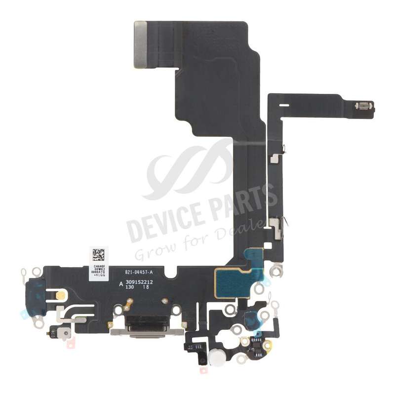 Charging Port Flex Cable for iPhone 15 Pro Natural Titanium Ori