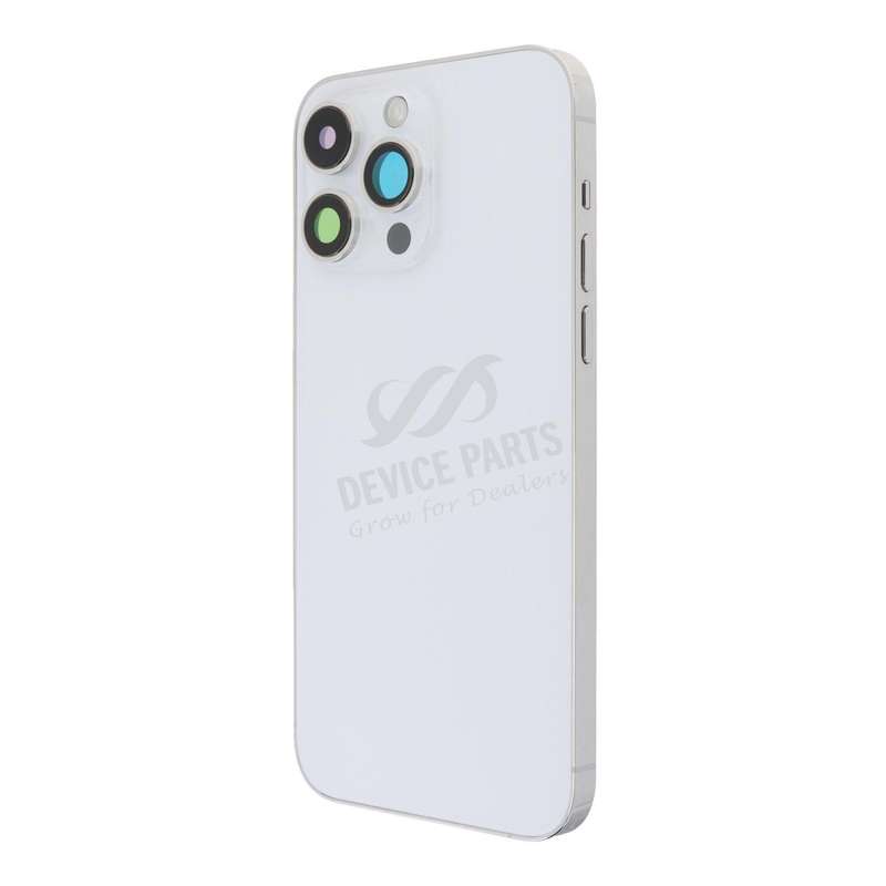Battery Door Assembly for iPhone 14 Pro Max A2651 USA Version Silver OEM