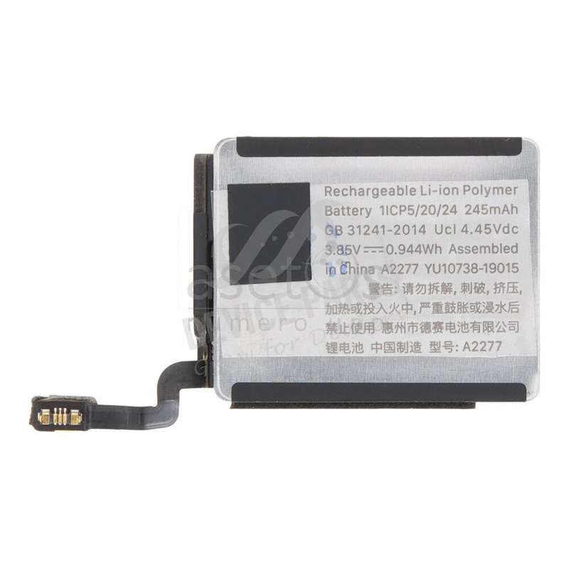 A2277 245mAh Battery + Battery Adhesive for Apple Watch SE 2022/2nd 40mm Cellular Version Ori R