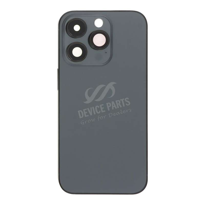 Middle Frame + Battery Door + Back Camera Lens and Bezel + Side Buttons + SIM Card Tray with Magn...