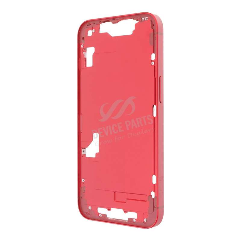 Middle Frame with Side Buttons + SIM Card Tray for iPhone 14 A2882/A2881/A2884/A2883 European Ver...