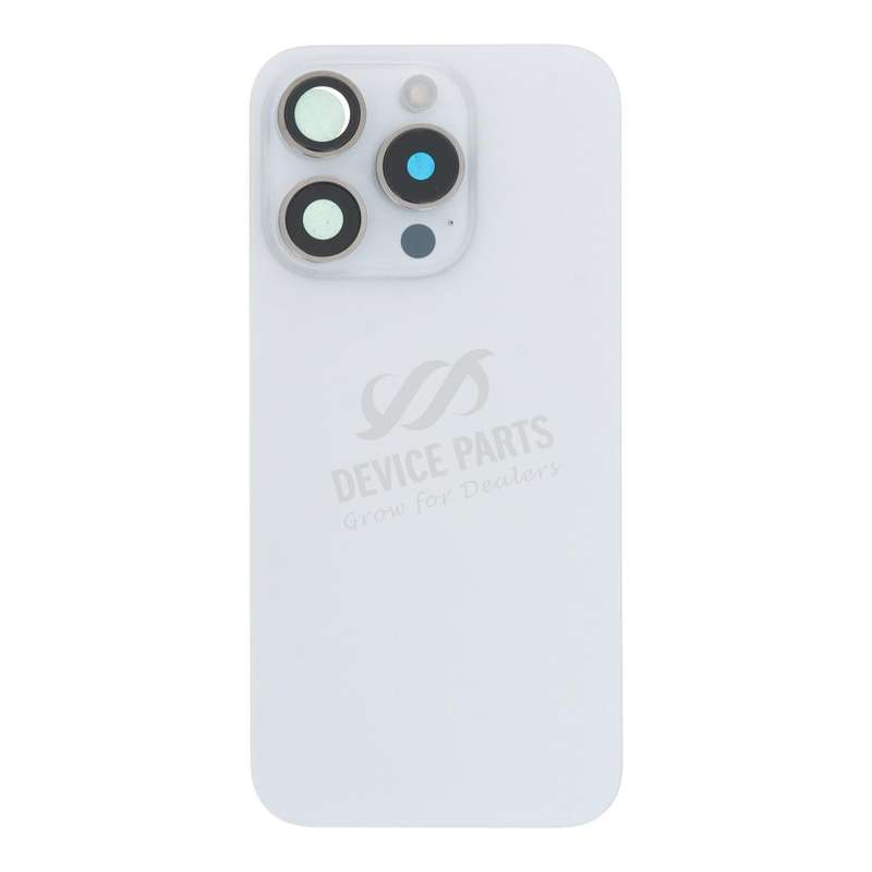 Battery Door + Back Camera Lens and Bezel with Magnetism Ring+Metal Plate+Wireless Charger Chip+F...