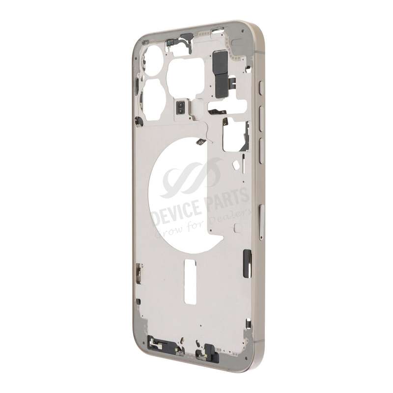 Middle Frame Assembly for iPhone 15 Pro Max A3105/A3106 European Version Natural Titanium OEM
