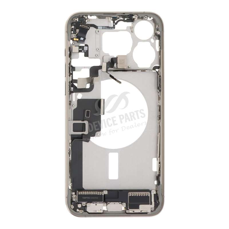 Middle Frame Assembly for iPhone 15 Pro Max A3105/A3106 European Version Natural Titanium OEM