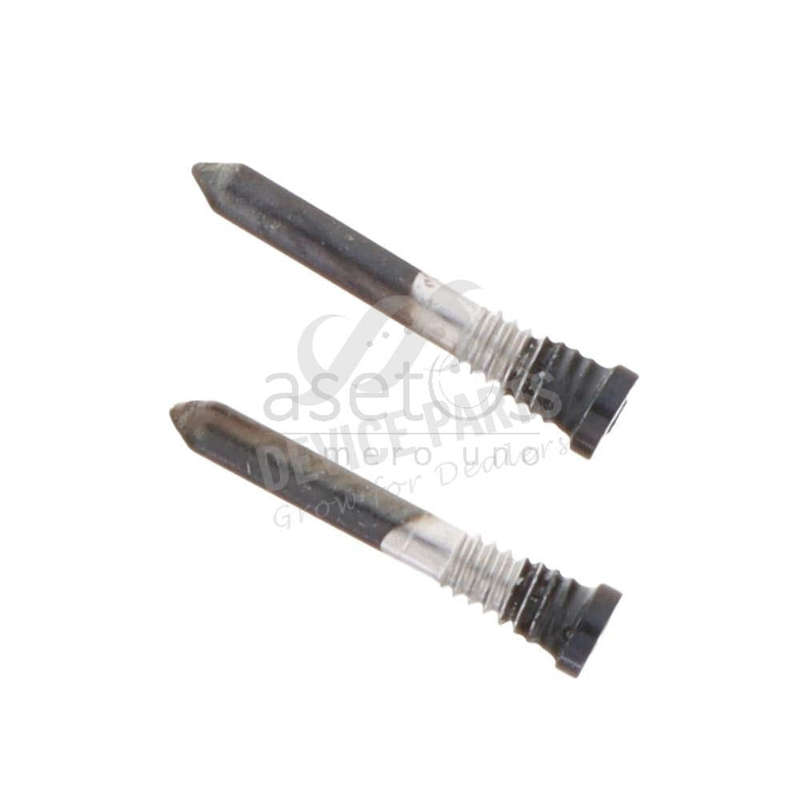 Bottom Screws for iPhone 15 Pro/15 Pro Max Black Titanium Ori 2pcs in one set