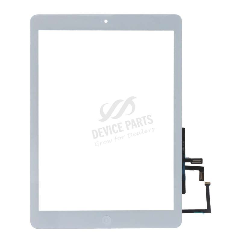 Touch Screen with Home Button Flex Cable for iPad Air White Ori