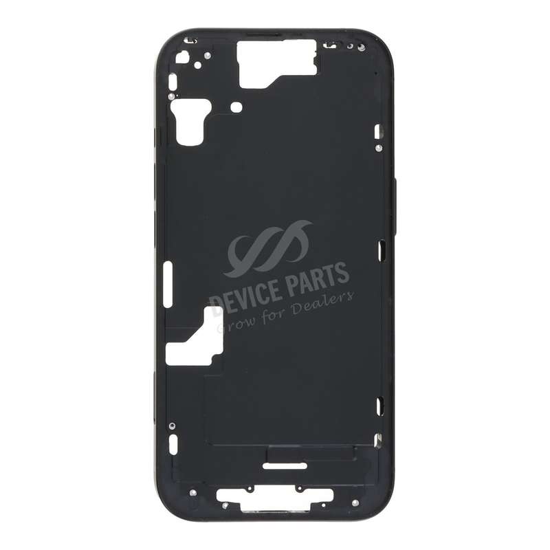 Middle Frame with Side Buttons + SIM Card Tray for iPhone 15 A3089 European Version Black OEM