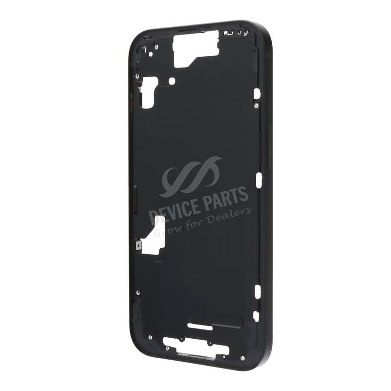 Middle Frame with Side Buttons + SIM Card Tray for iPhone 15 A3089 European Version Black OEM