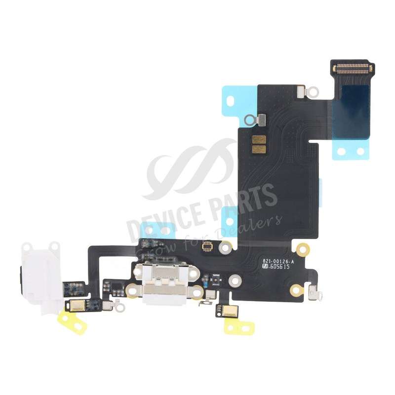 Charging Port Flex Cable for iPhone 6S Plus White Ori