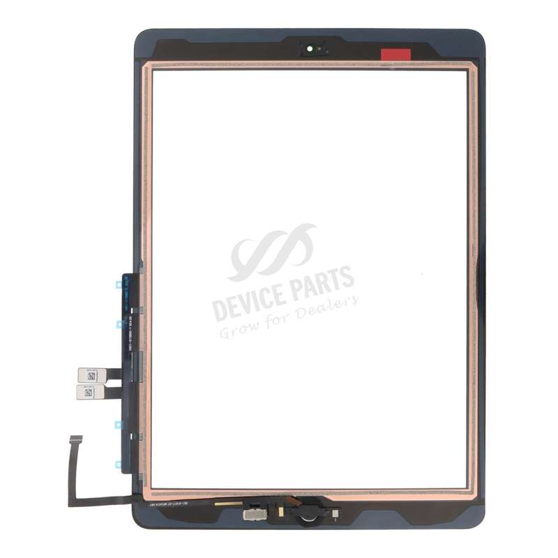 Touch Screen + Touch Screen Adhesive with Home Button Flex Cable+Dustproof Cotton for iPad 9.7 20...