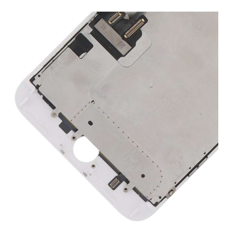 Screen Replacement With Small Parts without Home Button Flex Cable for iPhone 7 Plus White OEM R