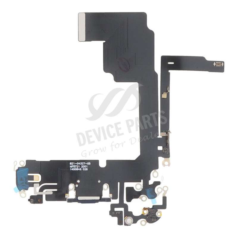 Charging Port Flex Cable for iPhone 15 Pro Blue Titanium HQ