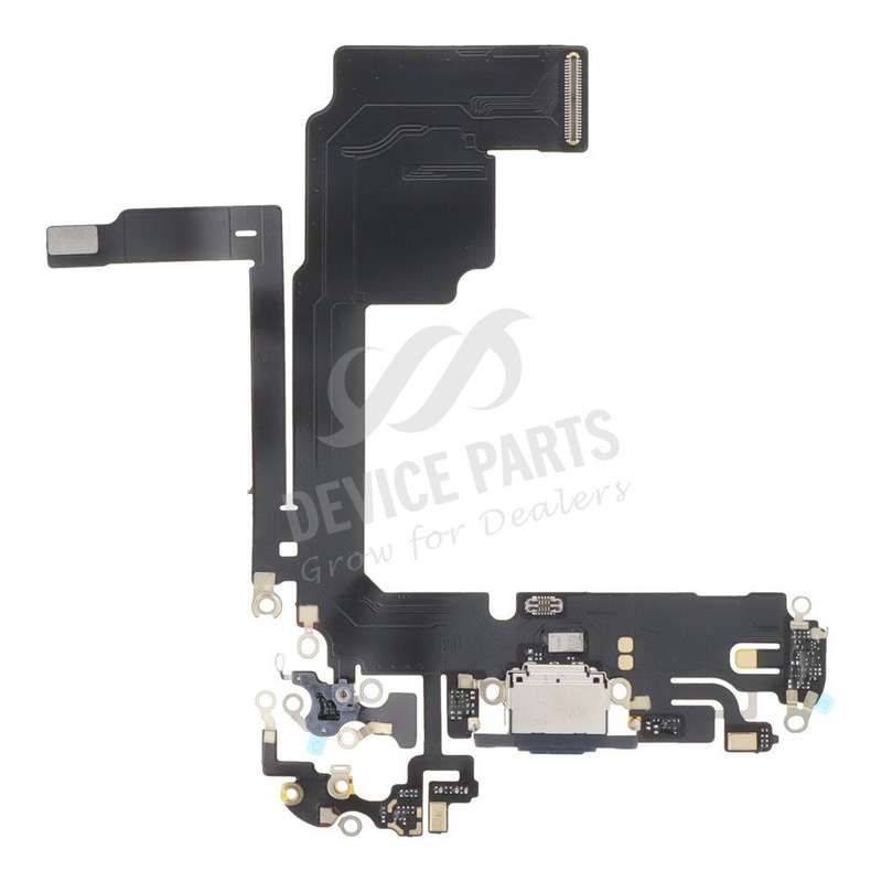 Charging Port Flex Cable for iPhone 15 Pro Blue Titanium HQ