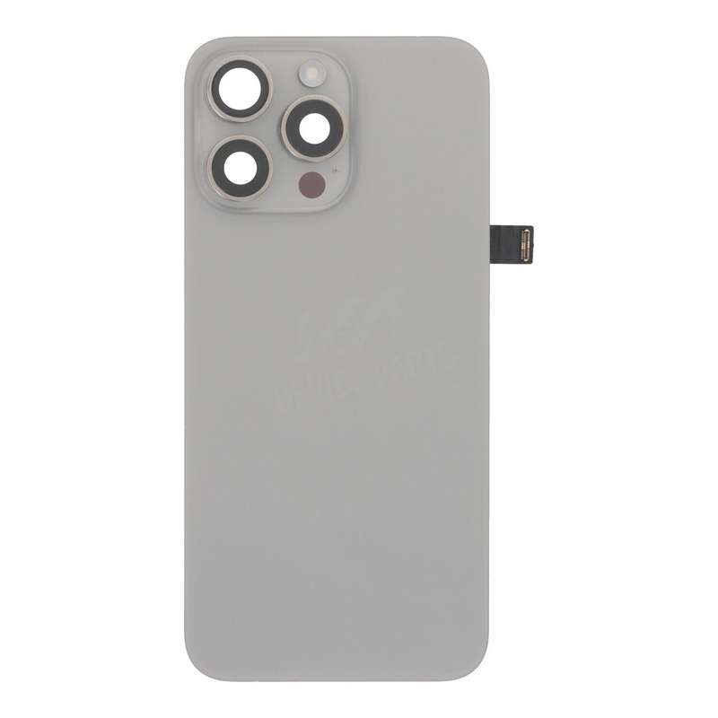 Battery Door + Back Camera Lens and Bezel with Magnetism Ring+Metal Plate+Wireless Charger Chip+F...