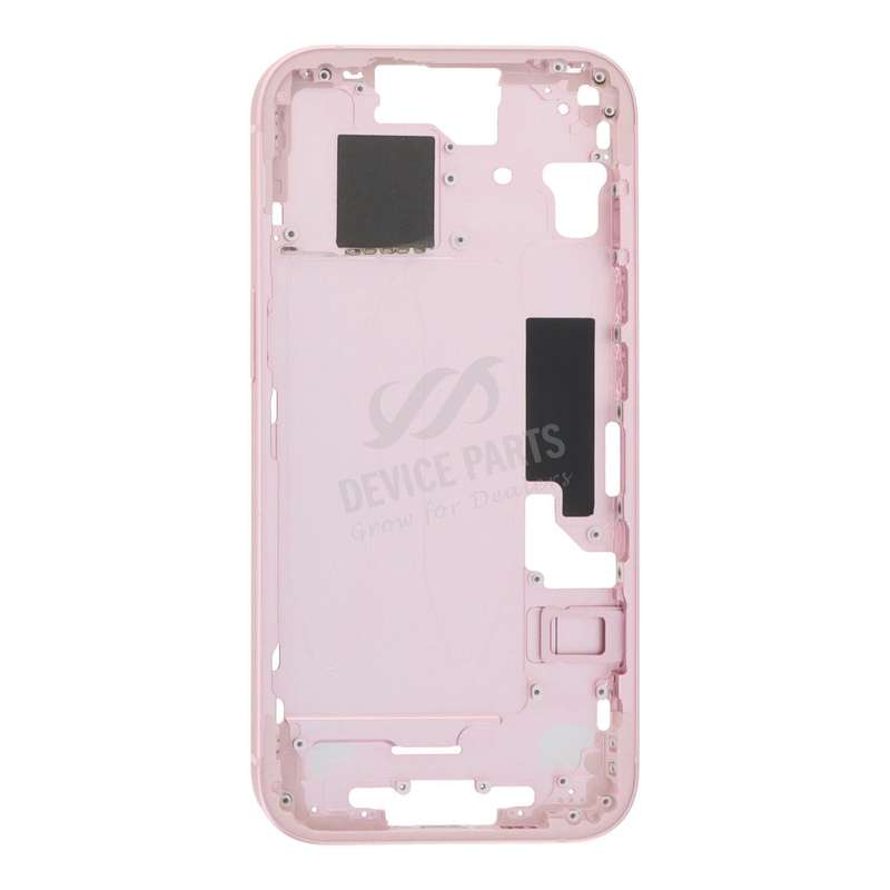 Middle Frame with Side Buttons + SIM Card Tray for iPhone 15 A3089 European Version Pink HQ
