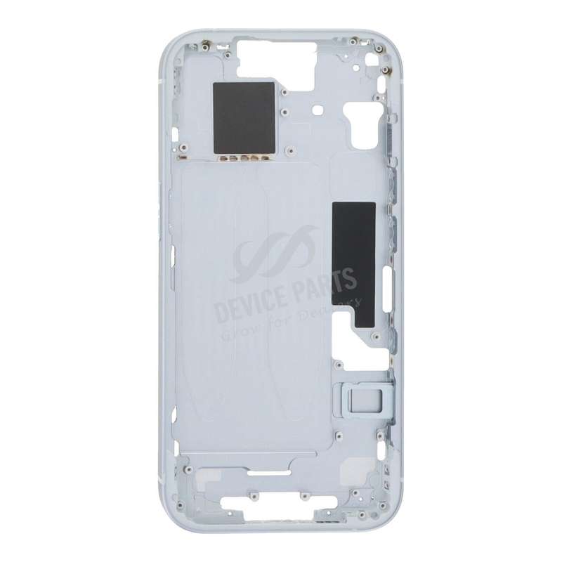 Middle Frame with Side Buttons + SIM Card Tray for iPhone 15 A3089 European Version Blue HQ