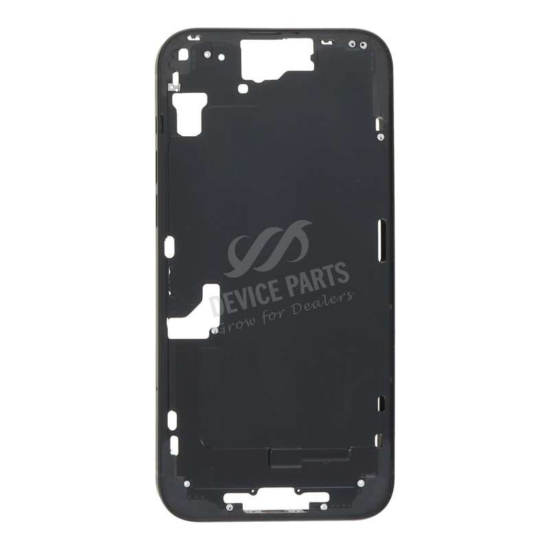 Middle Frame with Side Buttons + SIM Card Tray for iPhone 15 Plus A3093/A3094 European Version Bl...