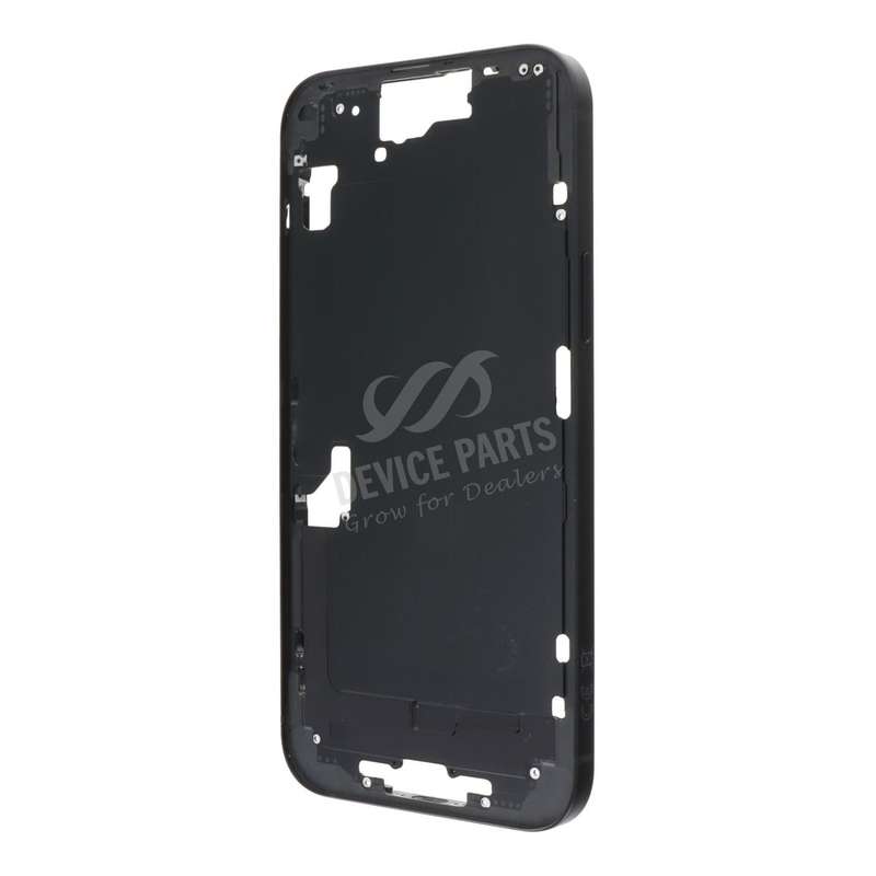Middle Frame with Side Buttons + SIM Card Tray for iPhone 15 Plus A3093/A3094 European Version Bl...