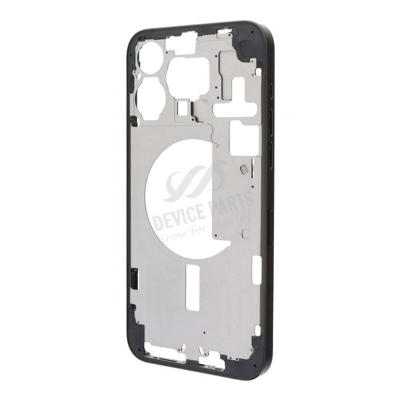 Middle Frame with Side Buttons + SIM Card Tray for iPhone 15 Pro Max A3106 European Version Black...