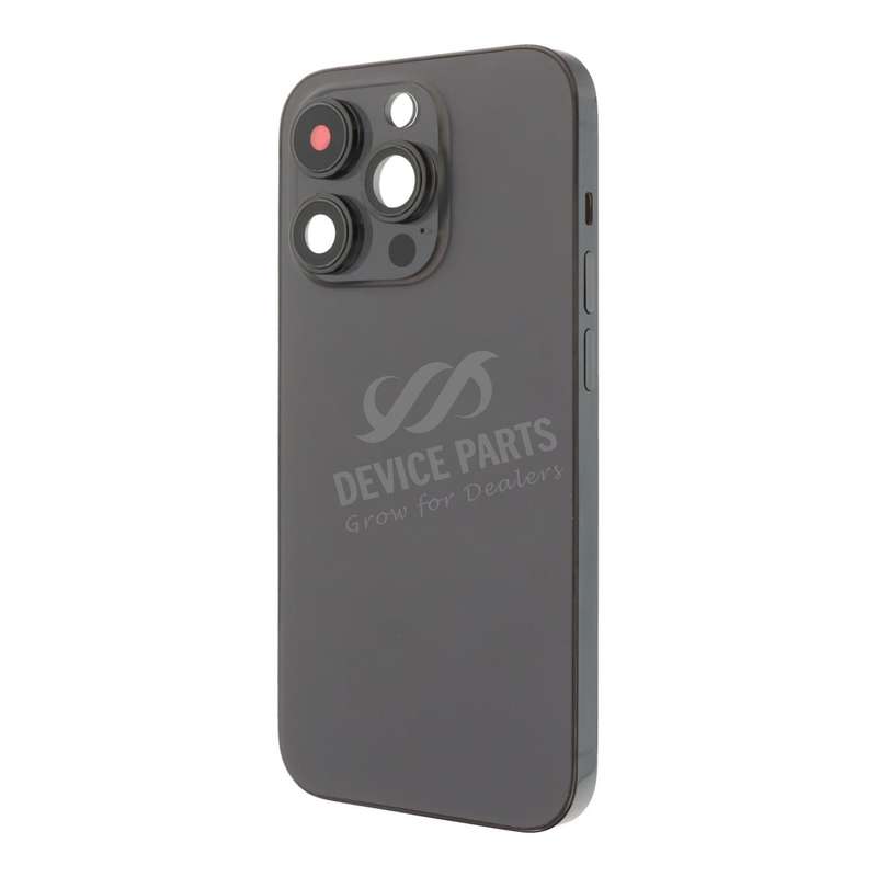 Middle Frame + Battery Door + Back Camera Lens and Bezel + Side Buttons with Magnetism Ring+Speak...