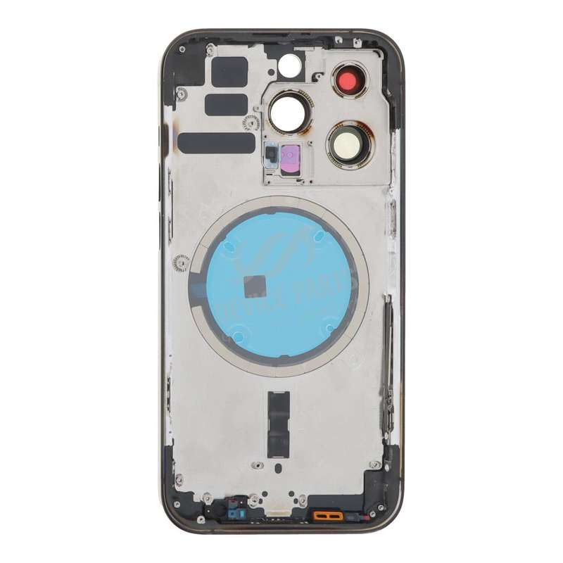 Middle Frame + Battery Door + Back Camera Lens and Bezel + Side Buttons with Magnetism Ring+Speak...