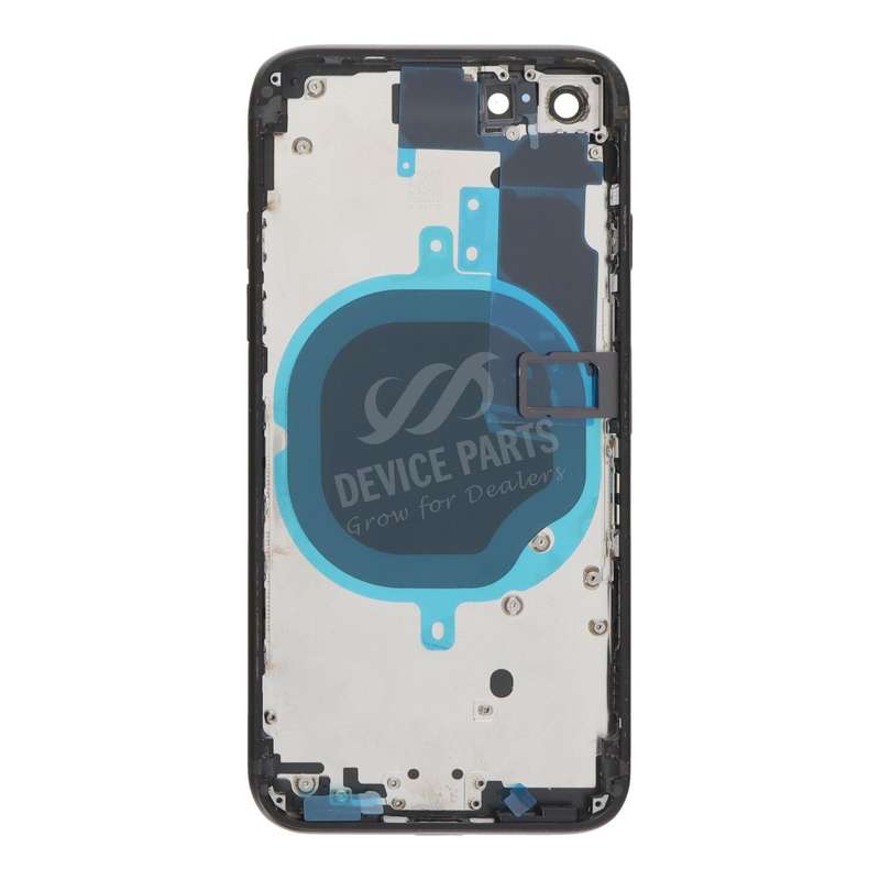 Middle Frame + Battery Door + Back Camera Lens and Bezel + Side Buttons + SIM Card Tray with Spea...