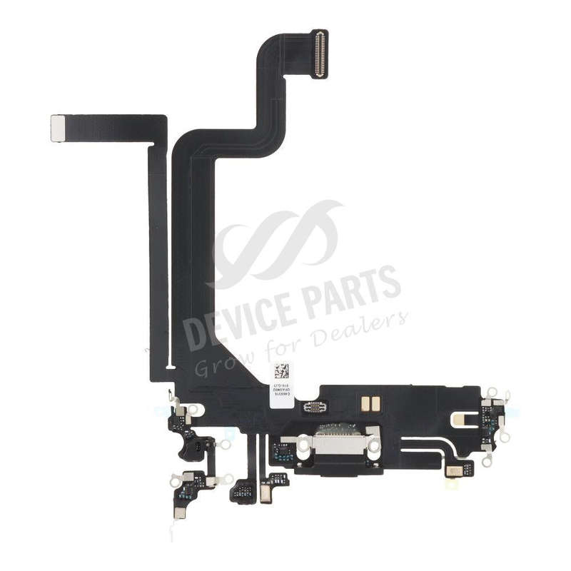 Charging Port Flex Cable for iPhone 14 Pro Max Black OEM