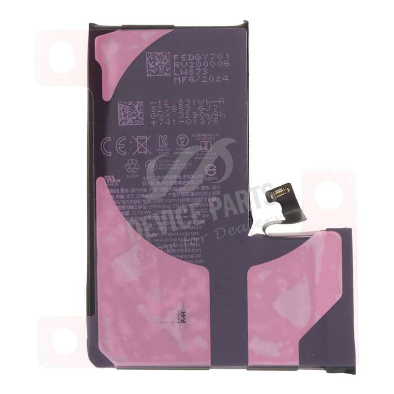 A3011 3274mAh Battery + Battery Adhesive for iPhone 15 Pro OEM
