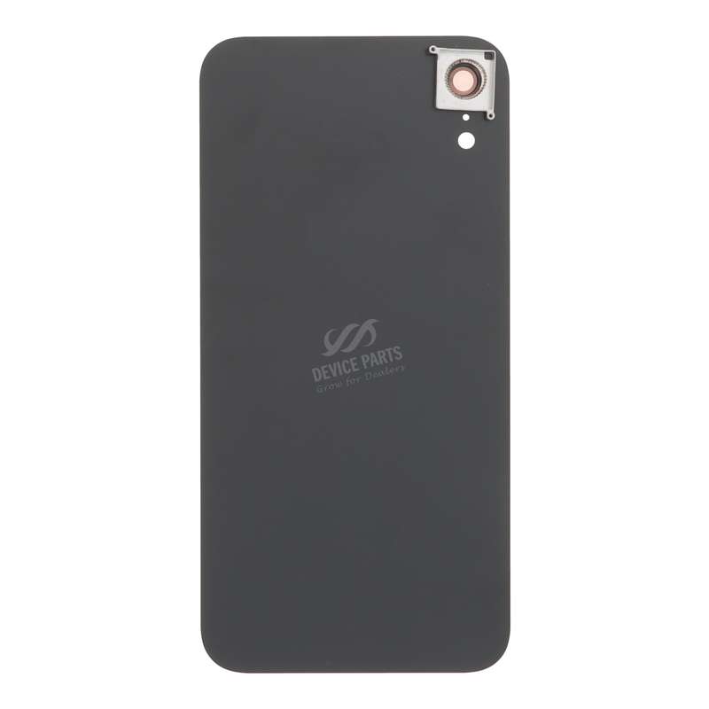 Battery Door + Back Camera Lens and Bezel for iPhone XR European Version Black HQ